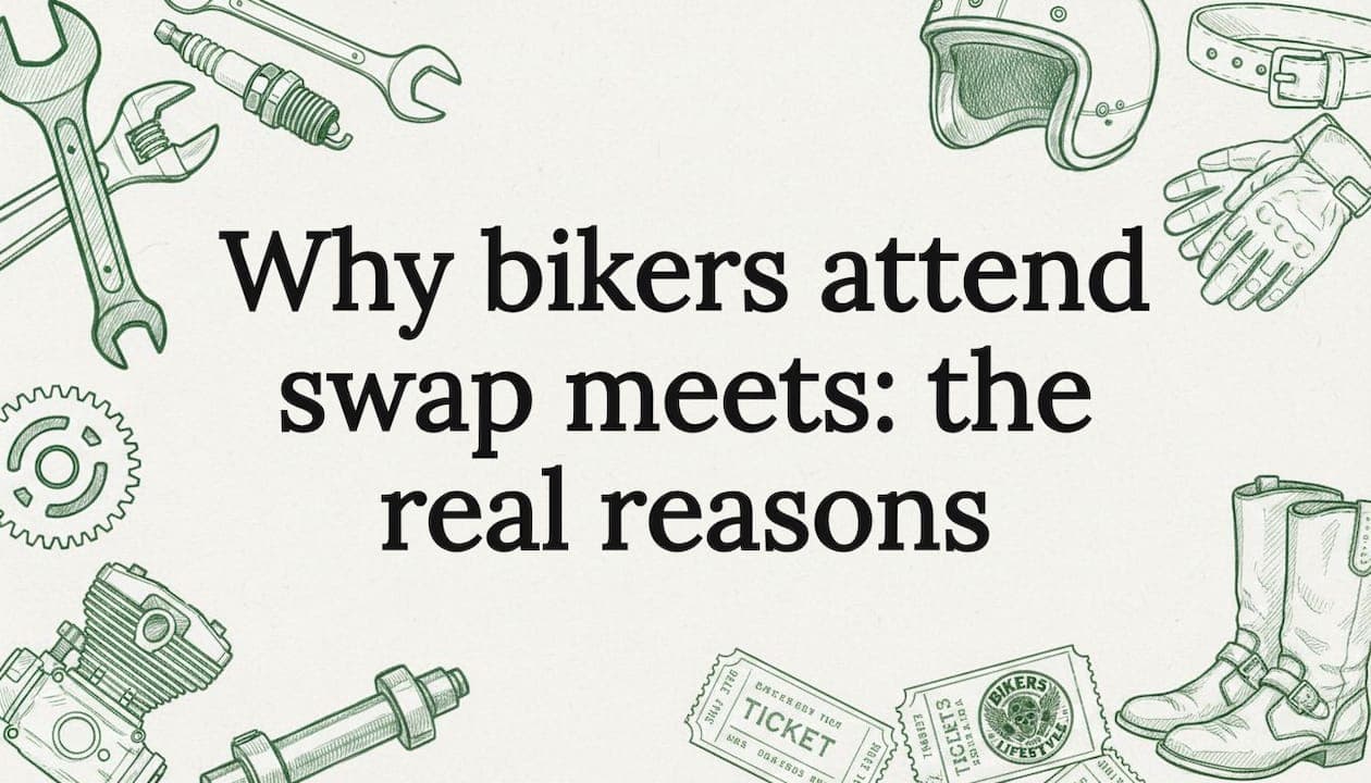 Why bikers attend swap meets: the real reasons