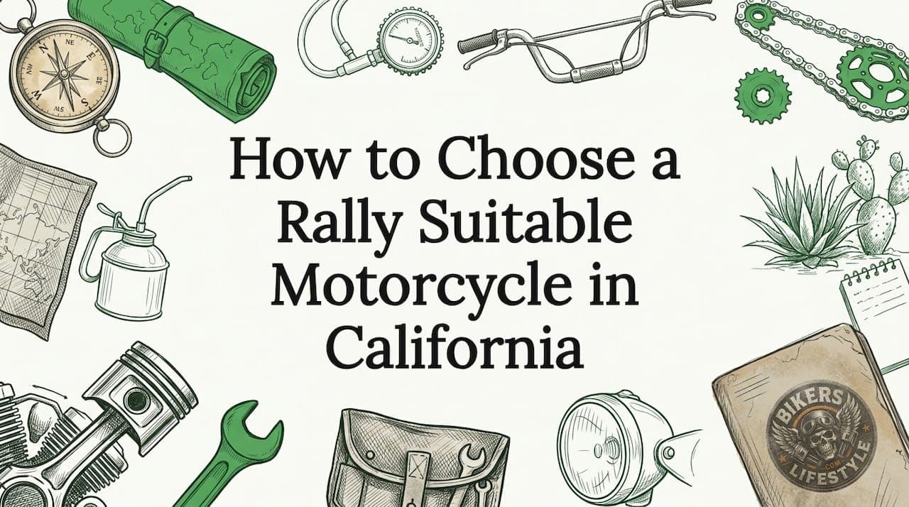 How to Choose a Rally Suitable Motorcycle in California