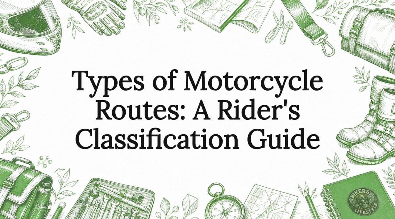Types of Motorcycle Routes: A Rider's Classification Guide