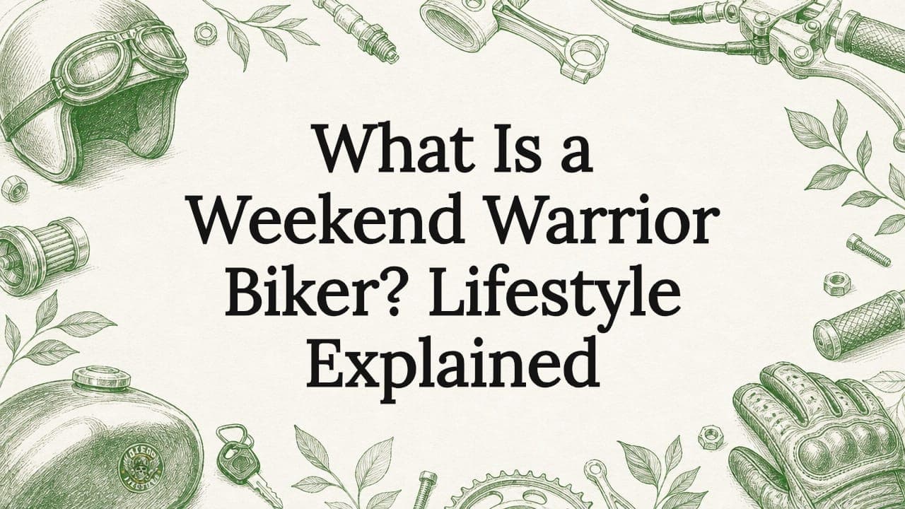 What Is a Weekend Warrior Biker? Lifestyle Explained