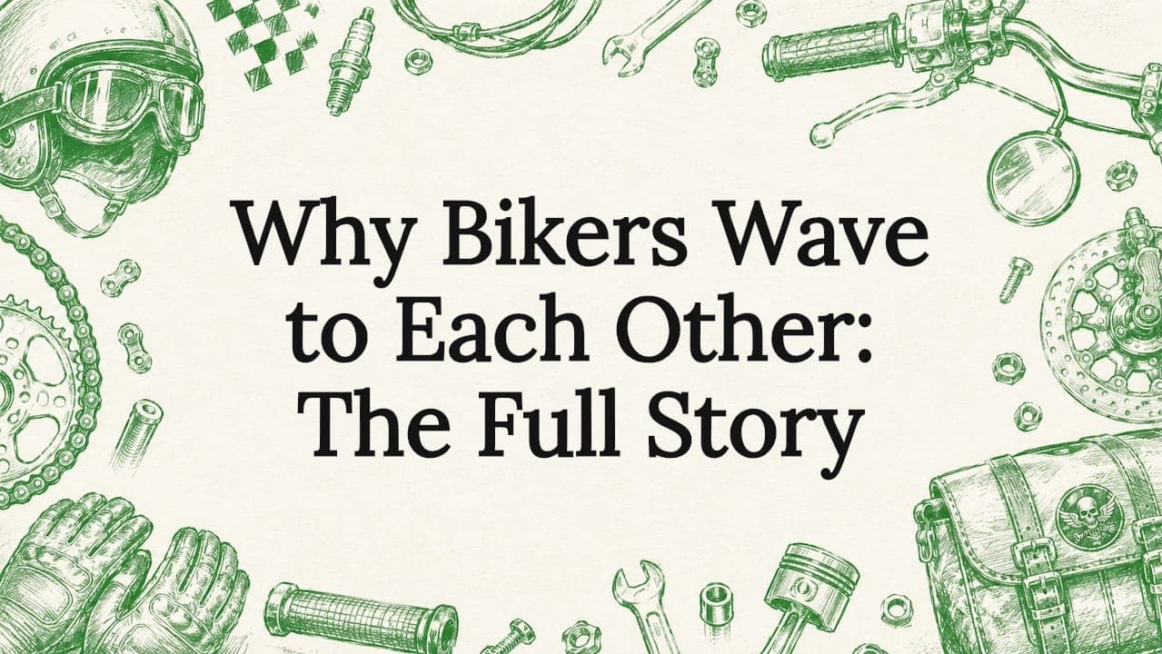 Why Bikers Wave to Each Other: The Full Story